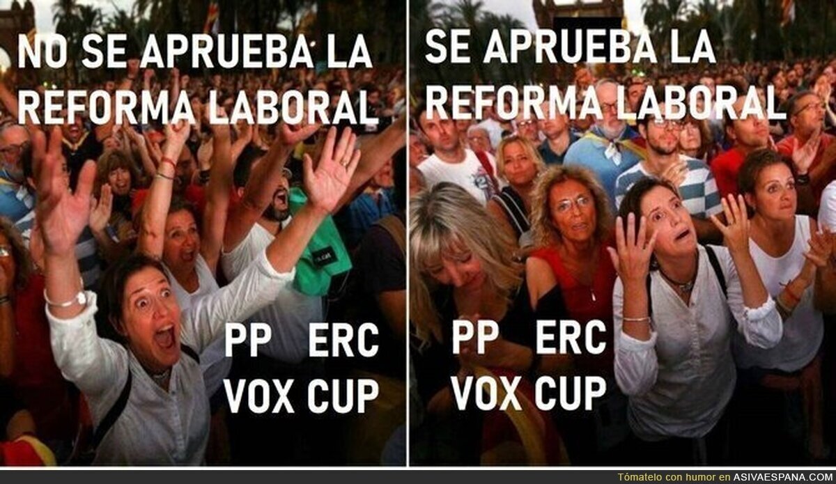 Doble sentimiento con la reforma laboral