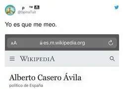 La Wikipedia de Alberto Casero explica todo sencillamente