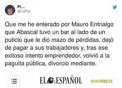 No sabe gestionar un bar va a poder con un país...