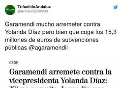 La buena vida de Garamendi