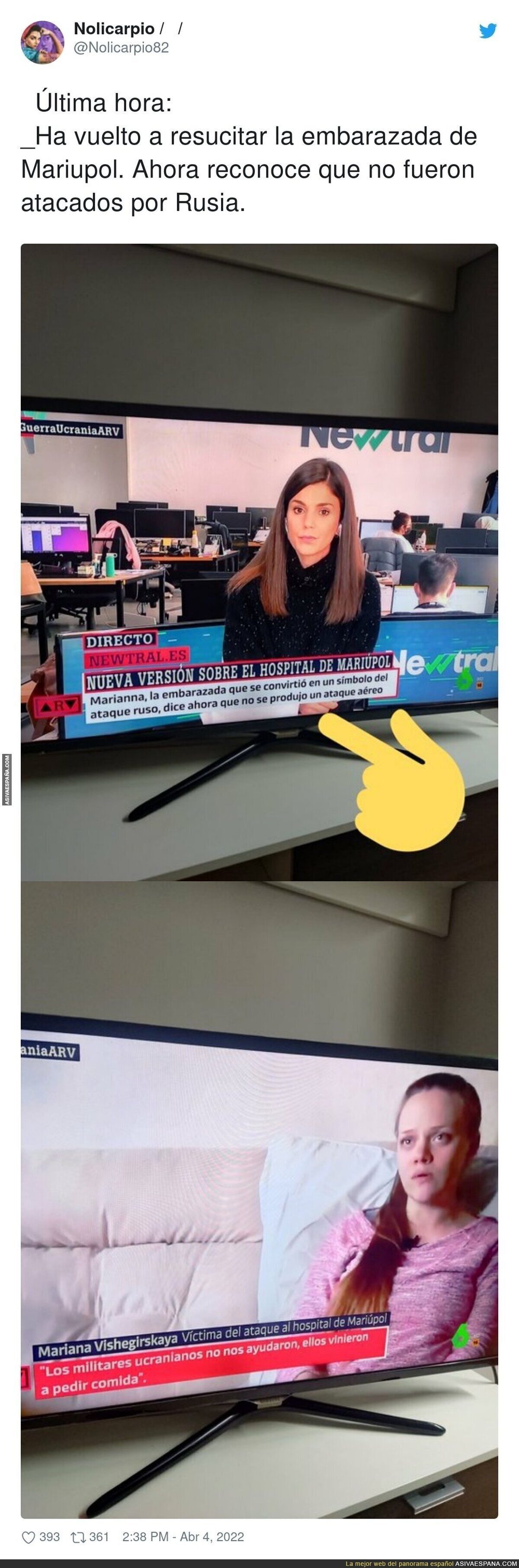 Cuando se contrastan las noticias cambian bastante