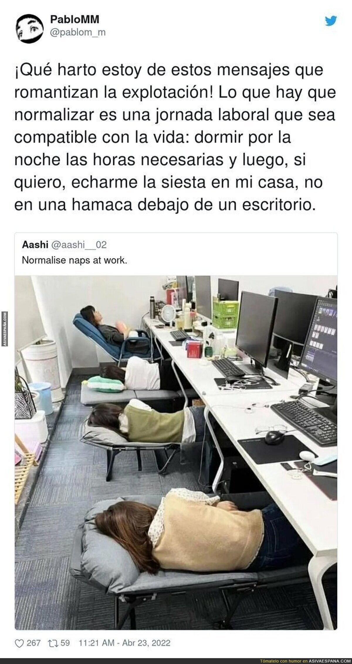 Normalicemos tener vida fuera del trabajo