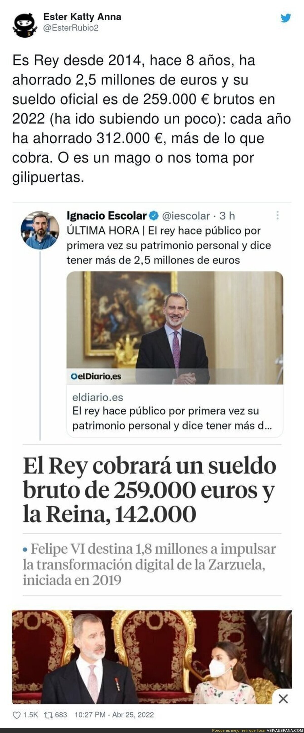 No cuadra para nada el patrimonio del Rey Felipe VI con estos detalles que conocemos