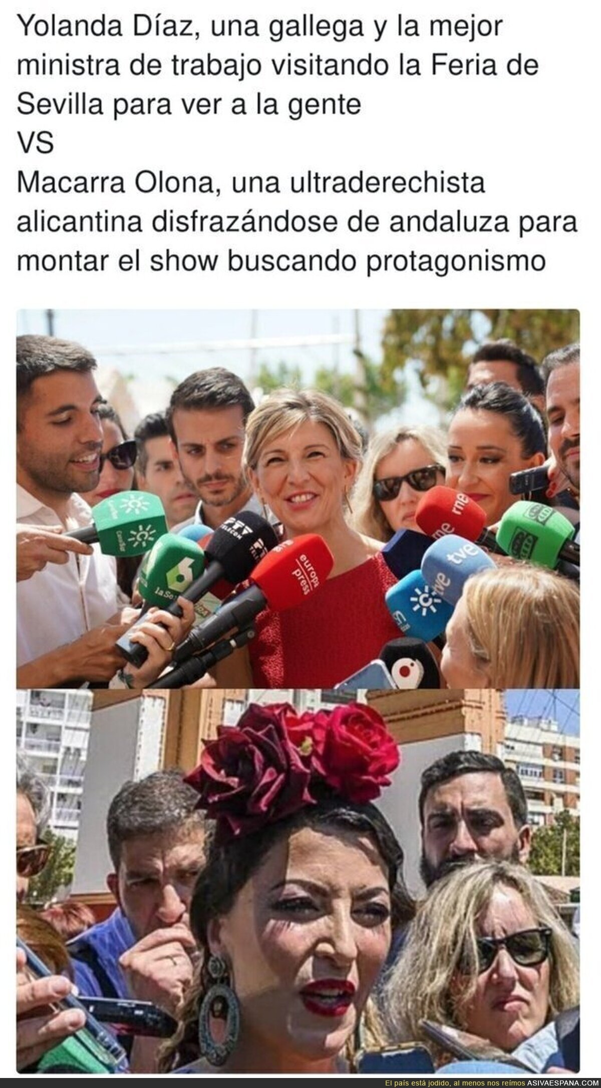 Diferencias más que notables