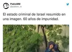 Repugnante lo de Israel