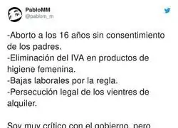 Al final los de derechas se beneficiarán y lo agradecerán