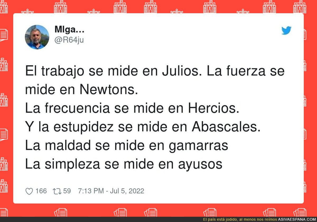 Diferentes medidas