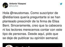 Elisa Beni insulta a Pablo Iglesias