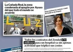 Que dice Ayuso: "Madrid no se apaga. ¿Que va hacer el gobierno para ahorrar?"