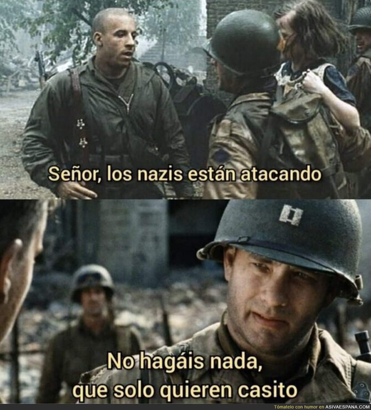 Inolvidable escena de Salvar al Soldado Ryan