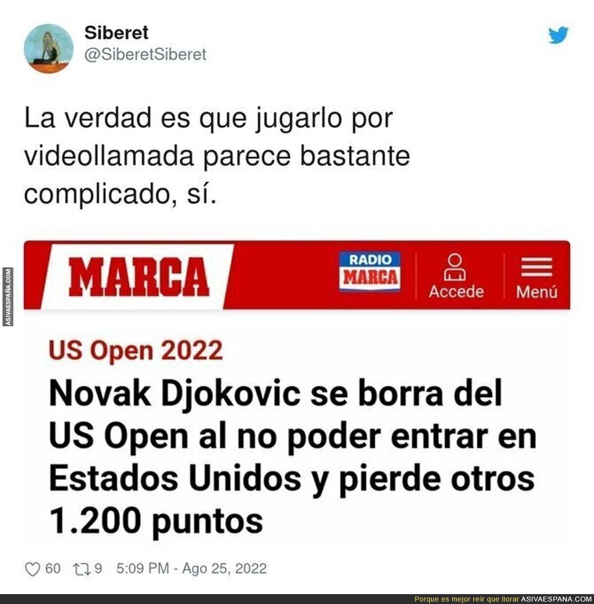 Djokovic se sigue perdiendo torneos al no querer vacunarse