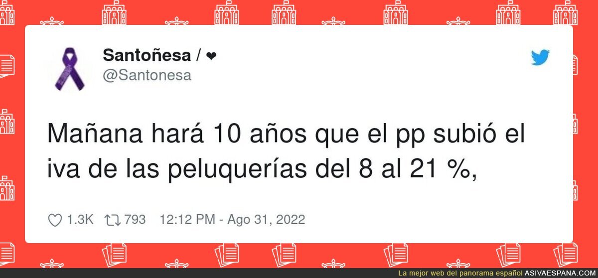 Y hace 4 años que gobiernan los que protestaron por ello y no lo han cambiado, ¿qué te parece?, por @Santonesa