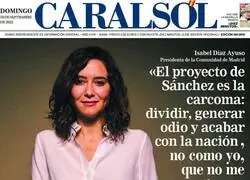 CARALSOL. suplemento dominical de La Razón dedicado a Ayuso