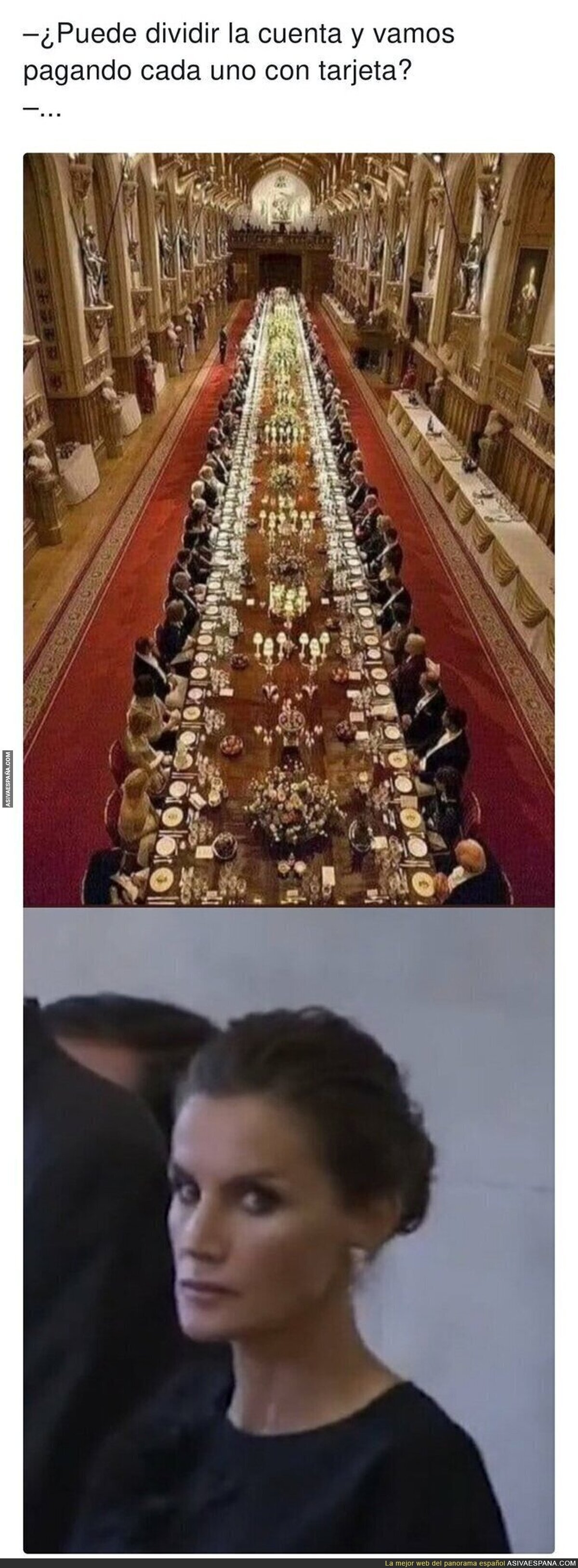 Tensión en la cena