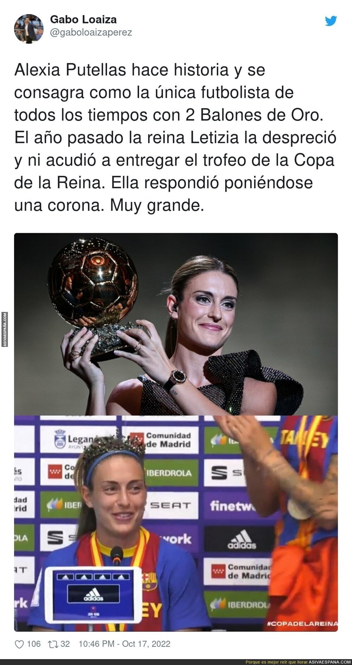 Alexia Putellas es eterna