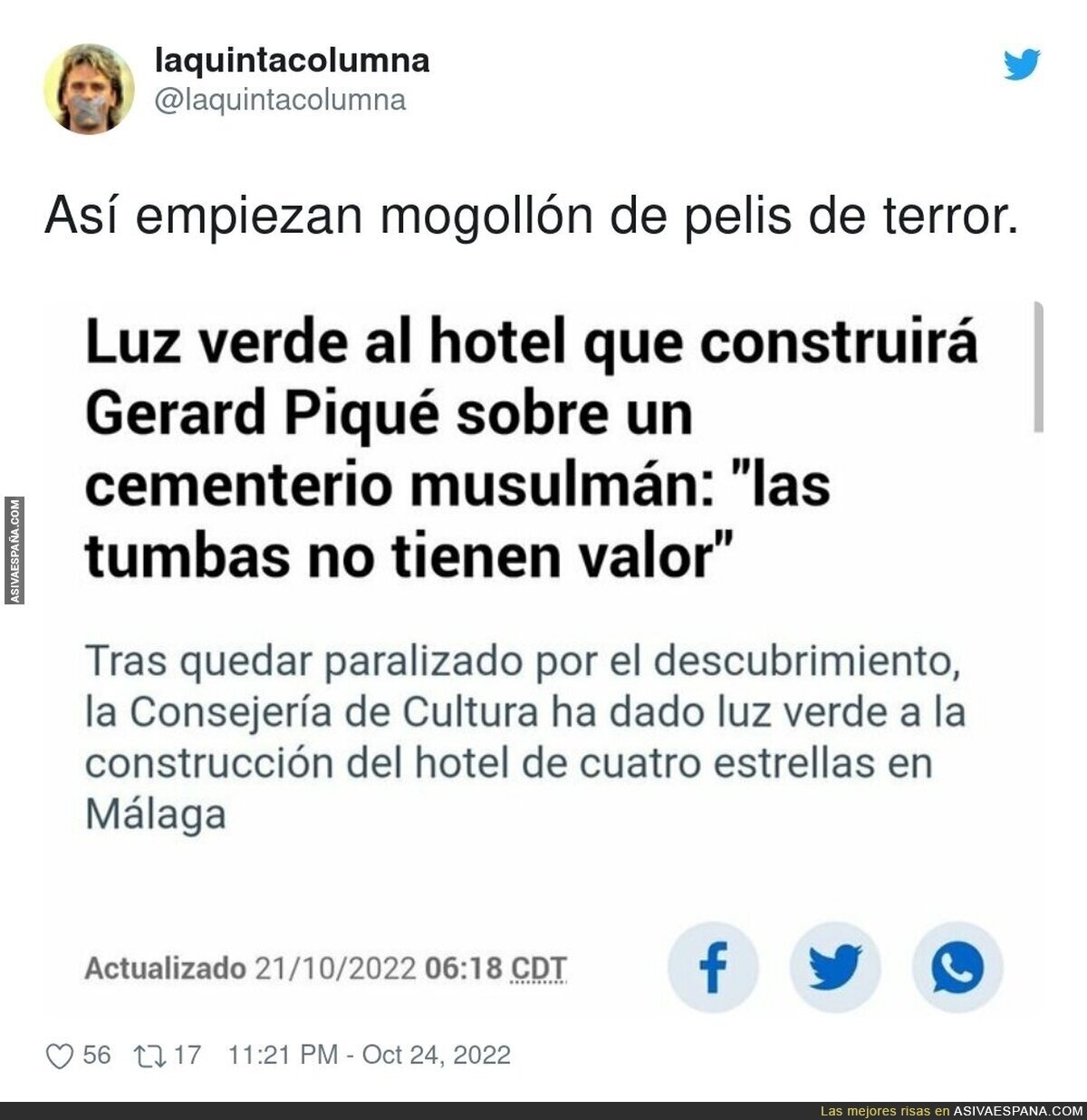 Nada bueno puede salir de ahí