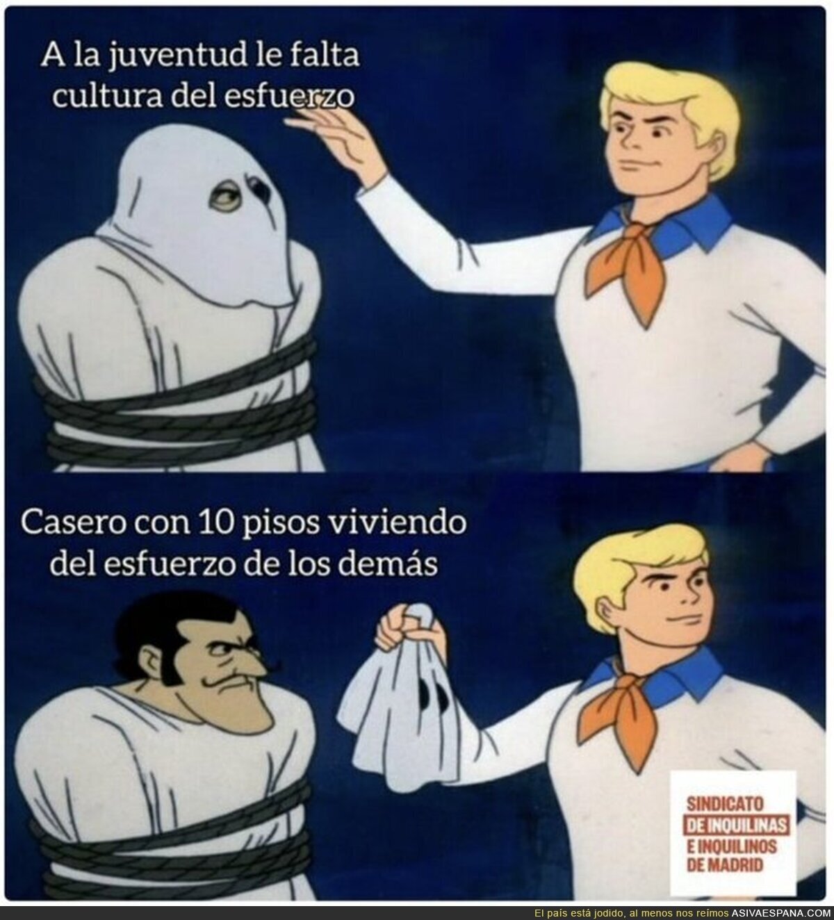 No falla los intereses del típico casero con muchos inmuebles