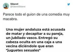 La surrealista historia de esta mujer que decapitó a su pareja