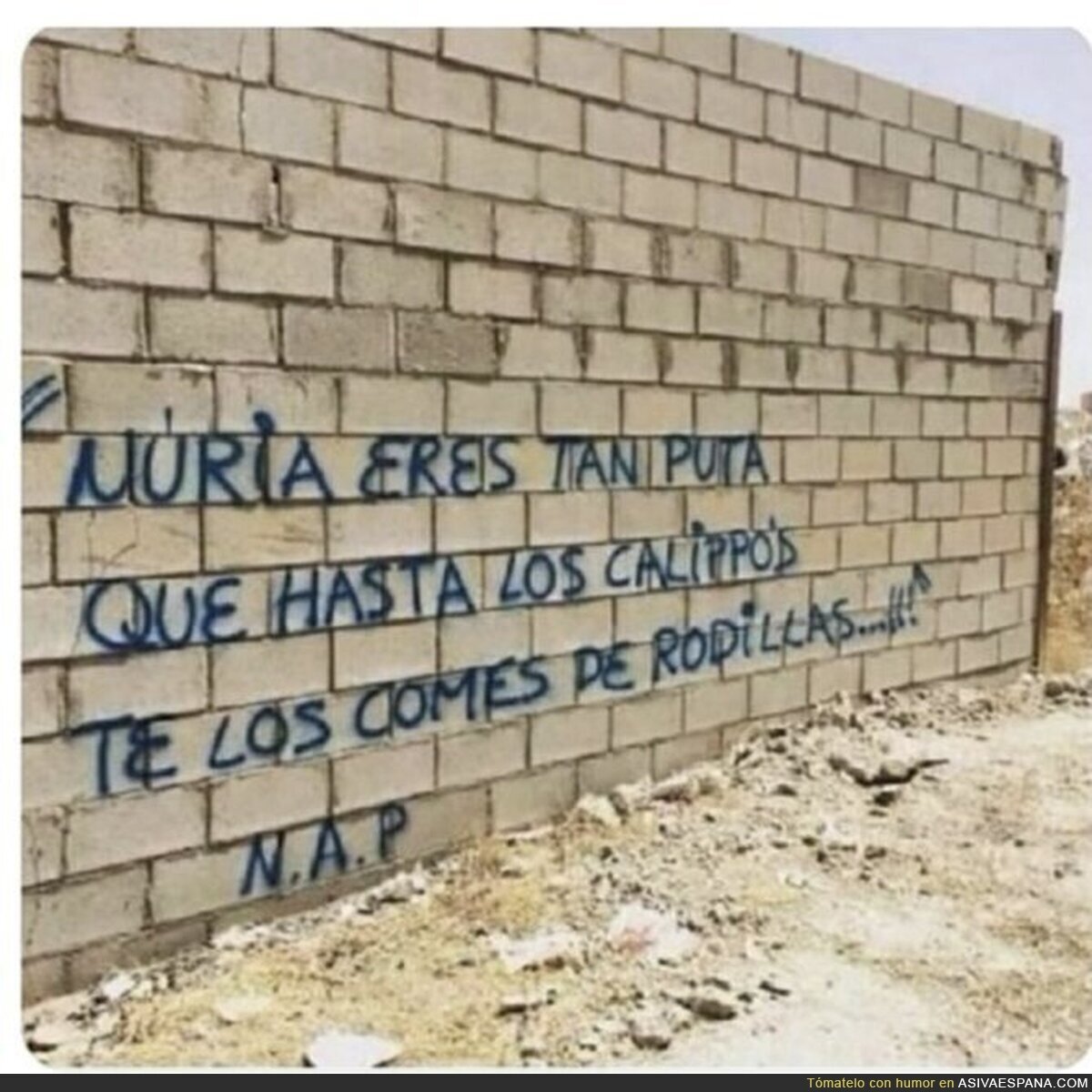 Graffitis muy románticos