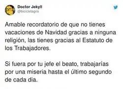 Las vacaciones de Navidad