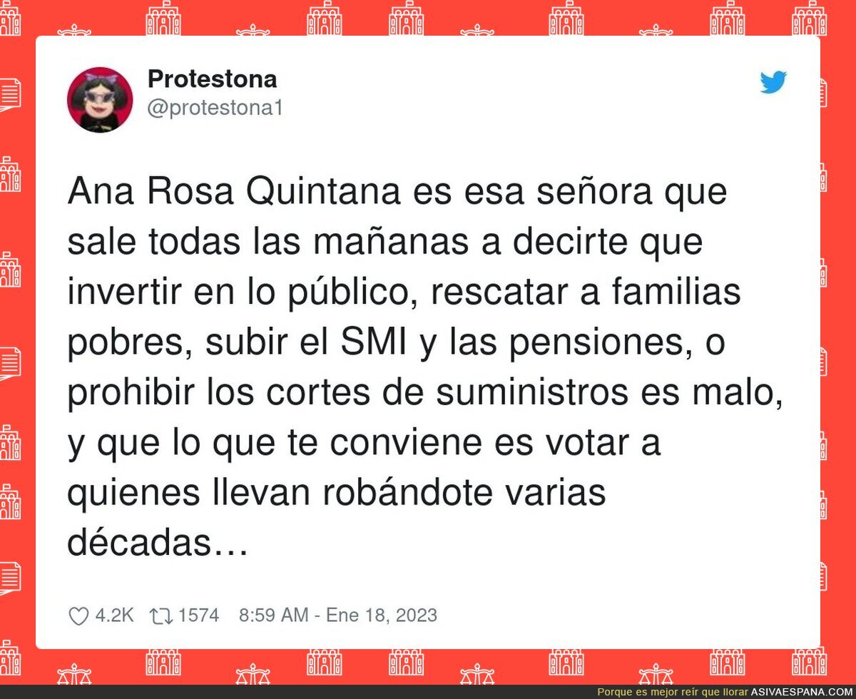 Así es Ana Rosa