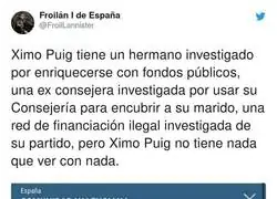 Ximo Puig es sospechoso de muchas cosas