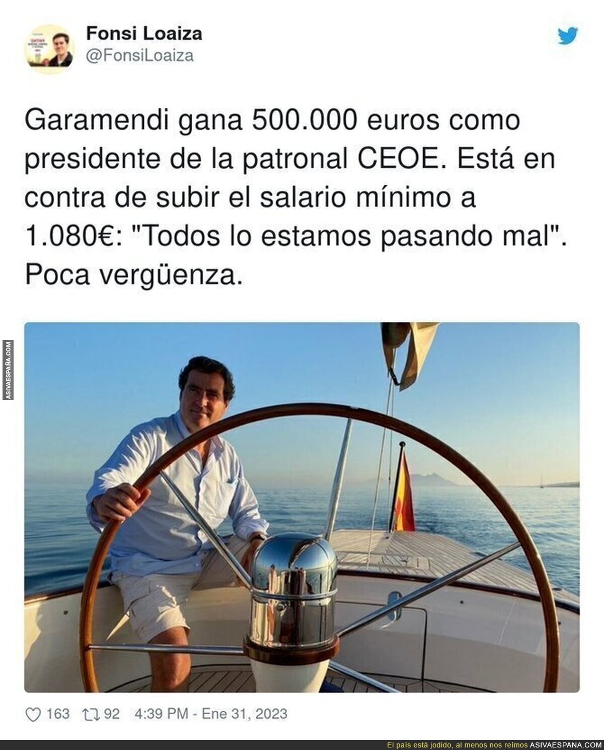 Garamendi se está buscando muchos enemigos