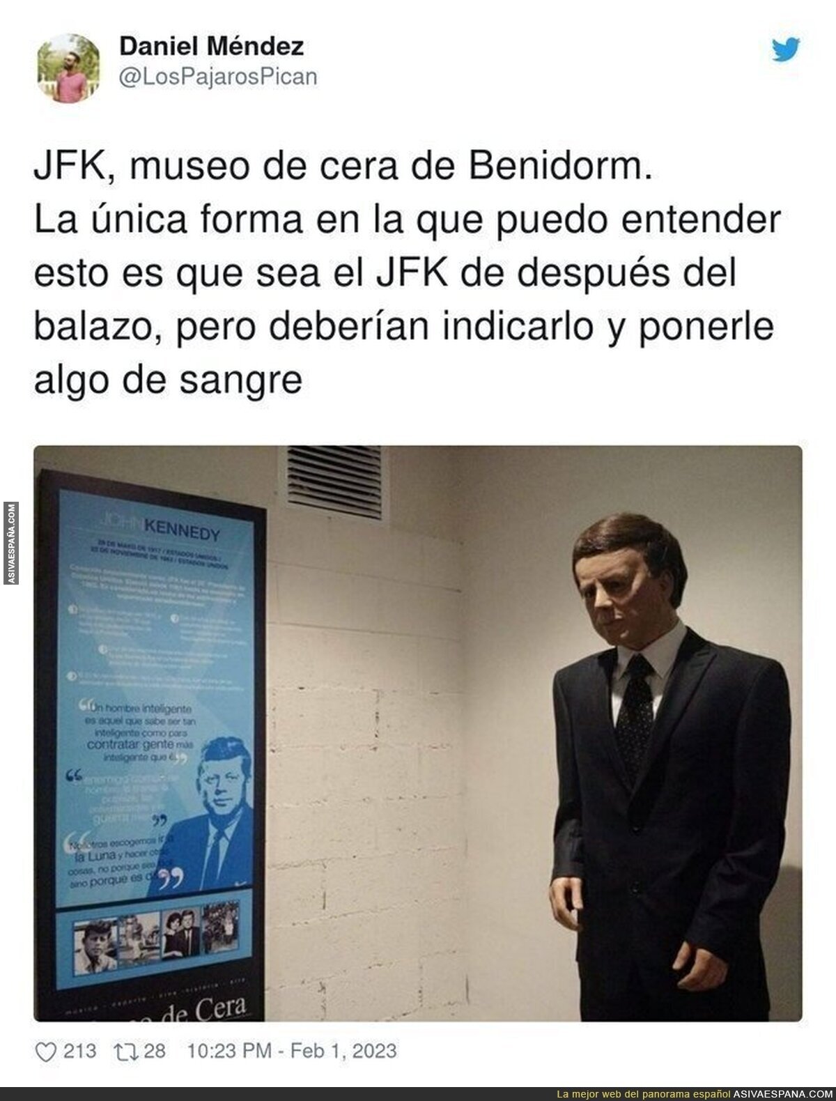 ¿Pero qué tipo de Kennedy es este?