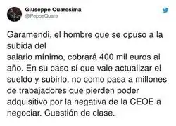 Garamendi se ríe de toda la gente