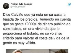 Calviño vive la vida a todo trapo