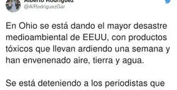 Silencio total en España sobre lo ocurrido en Ohio