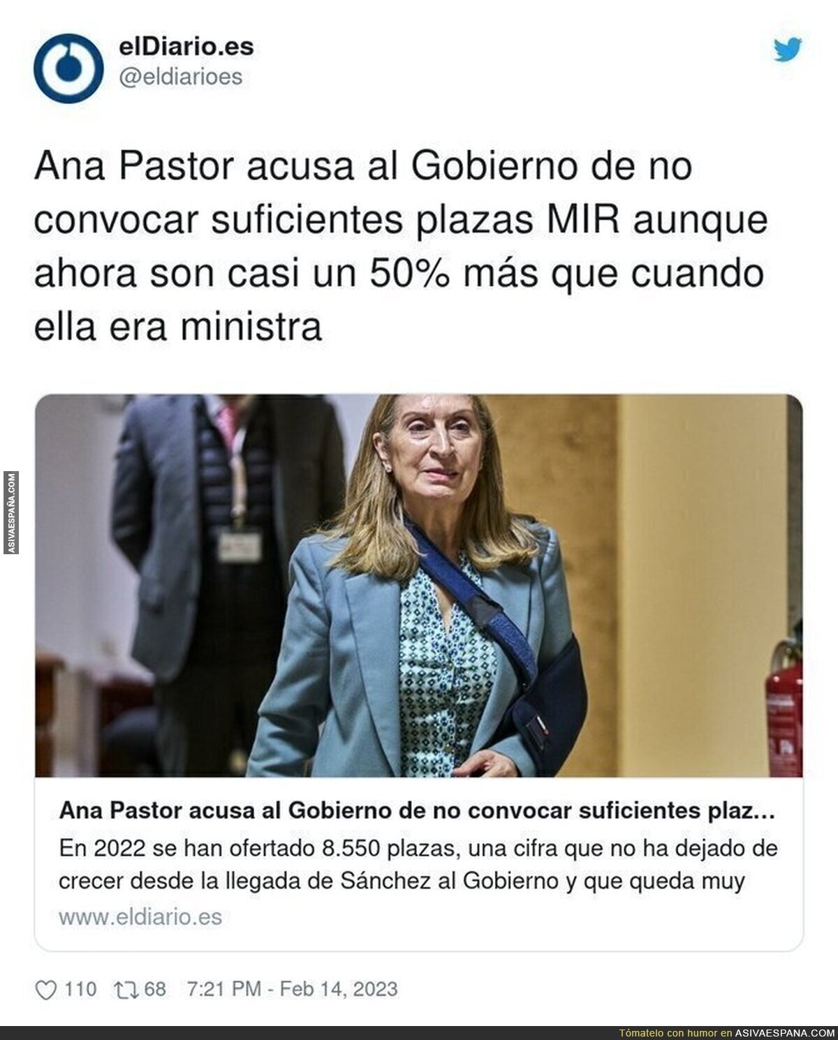 La poca credibilidad de Ana Pastor