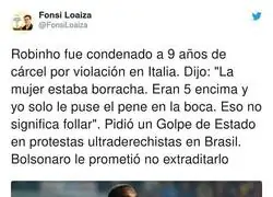 La gran polémica que rodea a Robinho