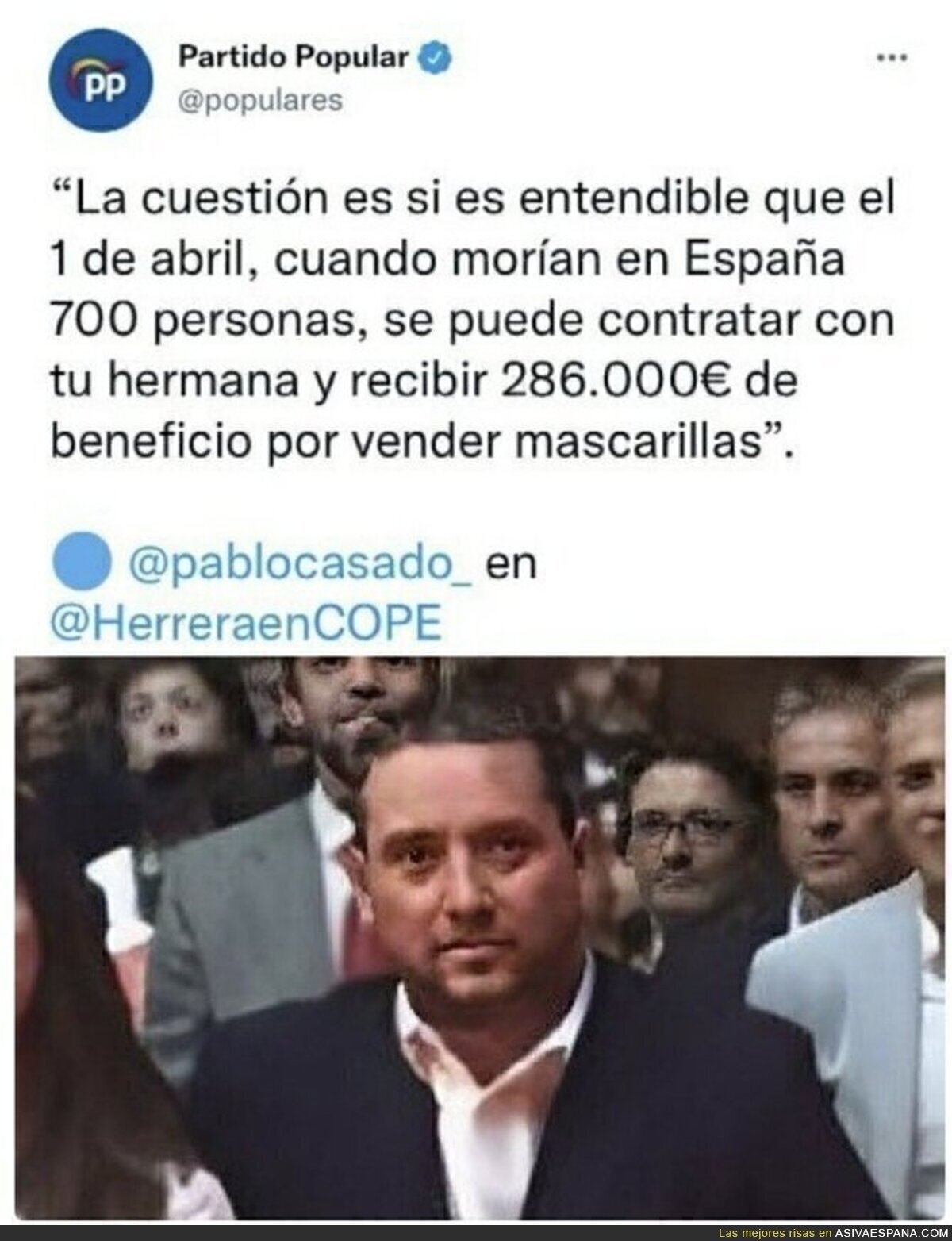 Ya conocemos la cara del hermano emprendedor