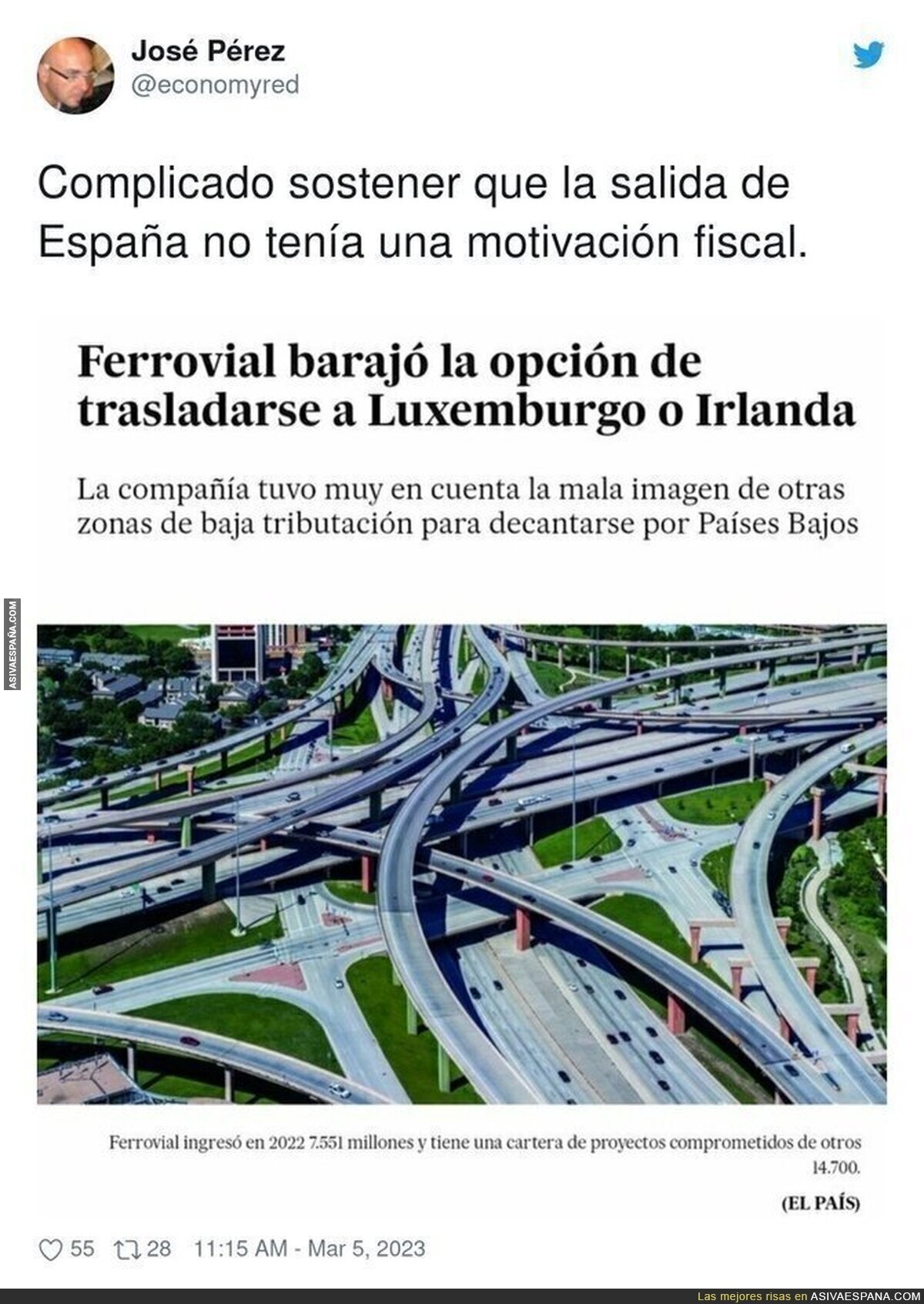 Ferrovial se ha reído de todo el mundo