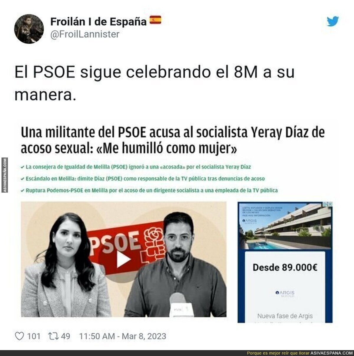 Siguen los escándalos en el PSOE