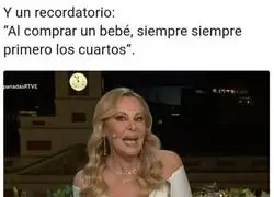 Ana Obregón y su consejo