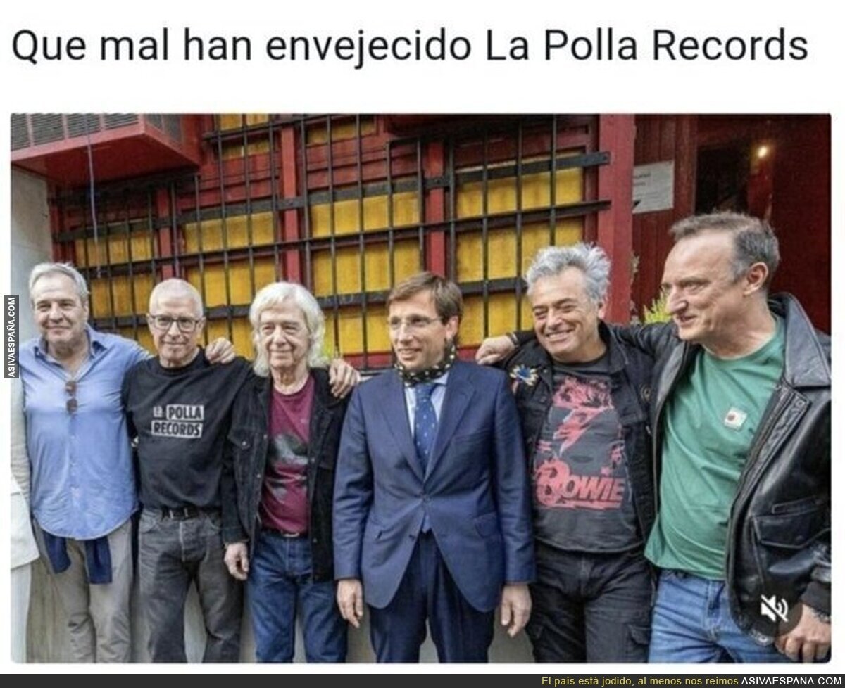 La Polla Records está irreconocible