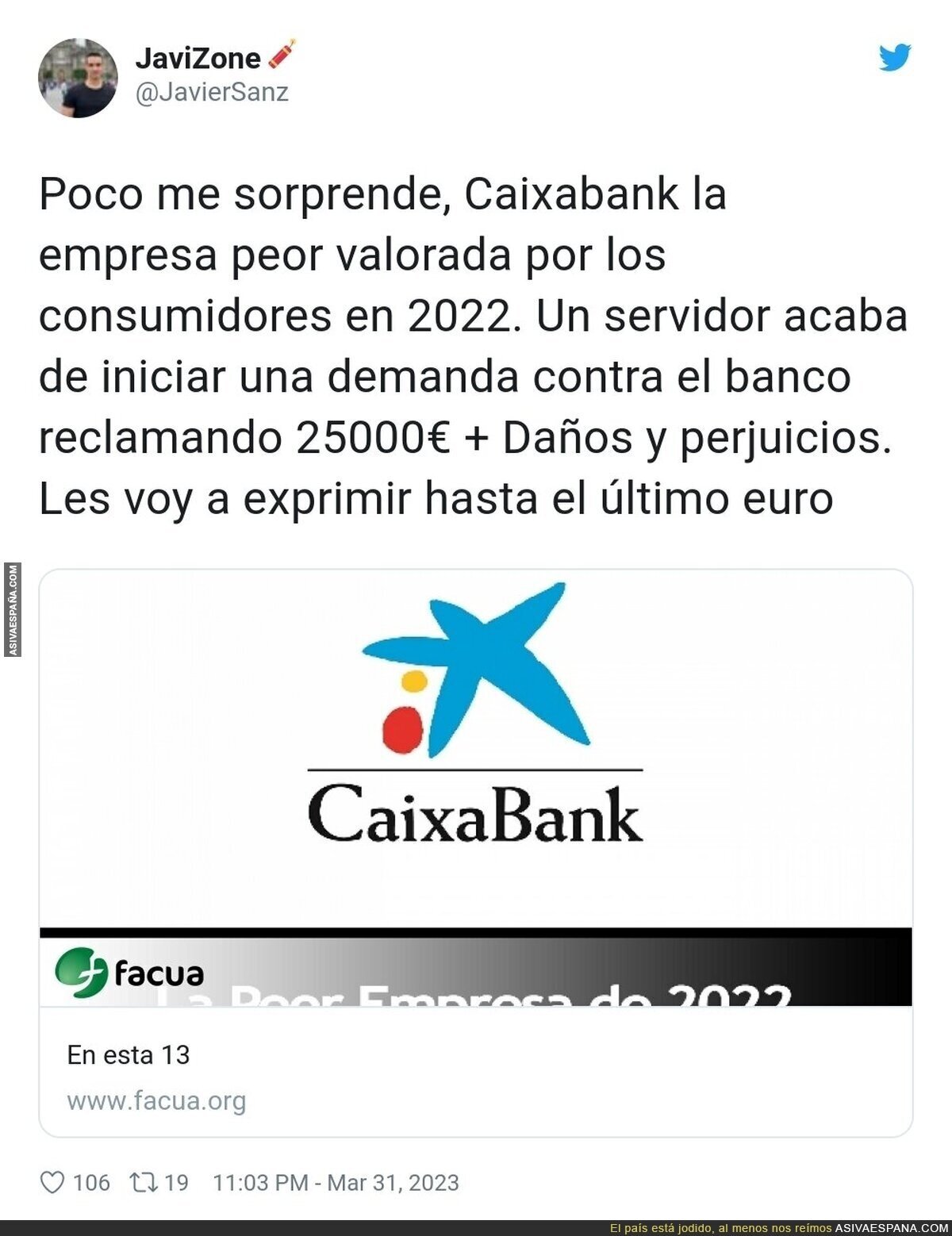 La gente se rebela contra CaixaBank