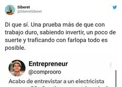 El electricista que nadie conoce