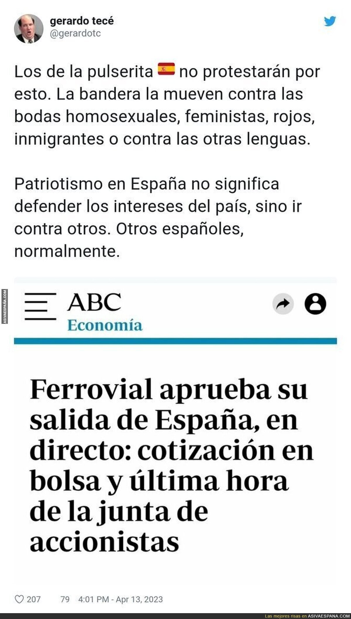 Ferrovial vota contra España