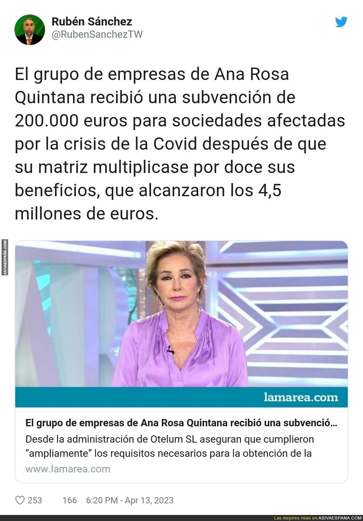 Ahora se entienden tantas entrevistas de Ana Rosa a Isabel Díaz Ayuso