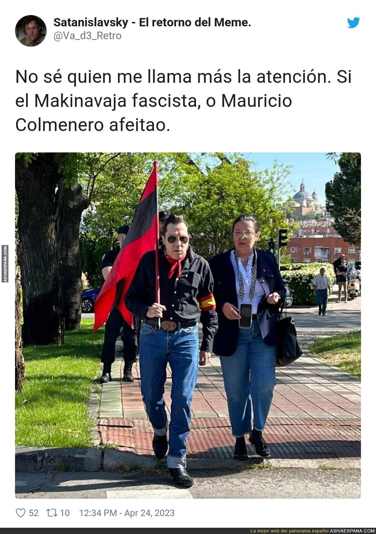 Es un Mauricio Colmenero no binario