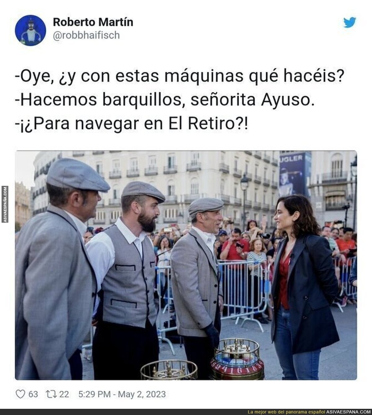 La confusión de Ayuso