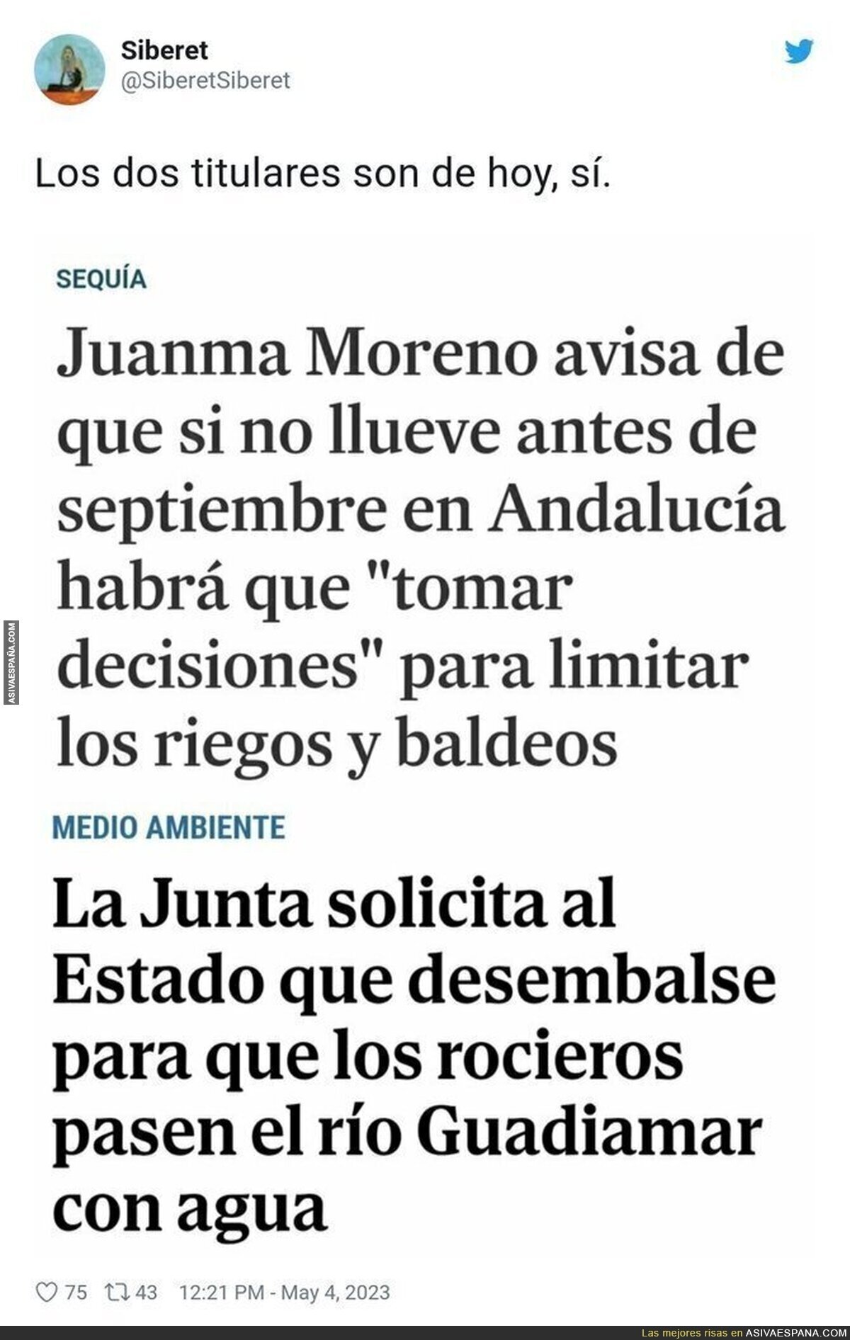 Acciones en Andalucía