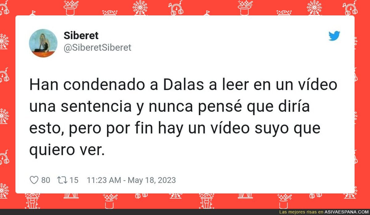 Muy fan del juez por llamarle tonto con todas las letras, pero en bonito, por @SiberetSiberet