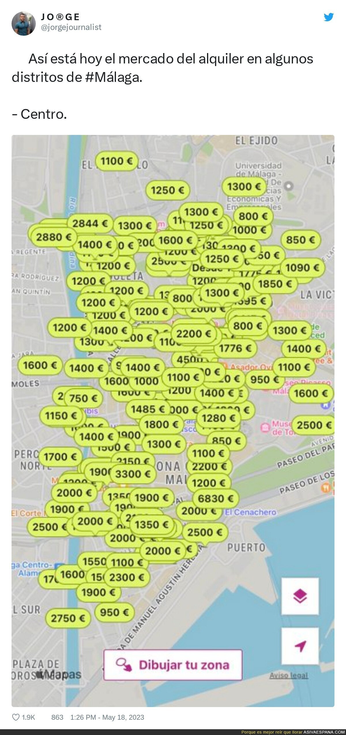 Se está poniendo chulo el mercado de alquiler en muchas ciudades españolas