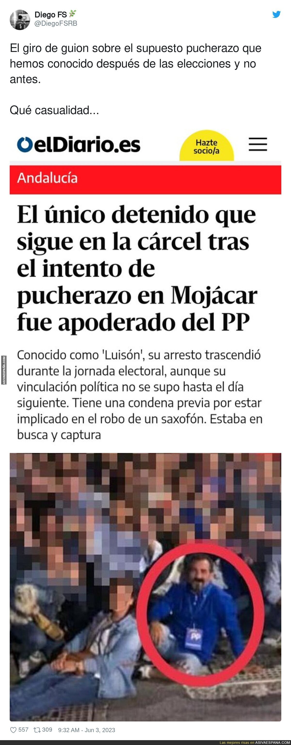 Ahora, de repente, ya no se habla de ningún pucherazo