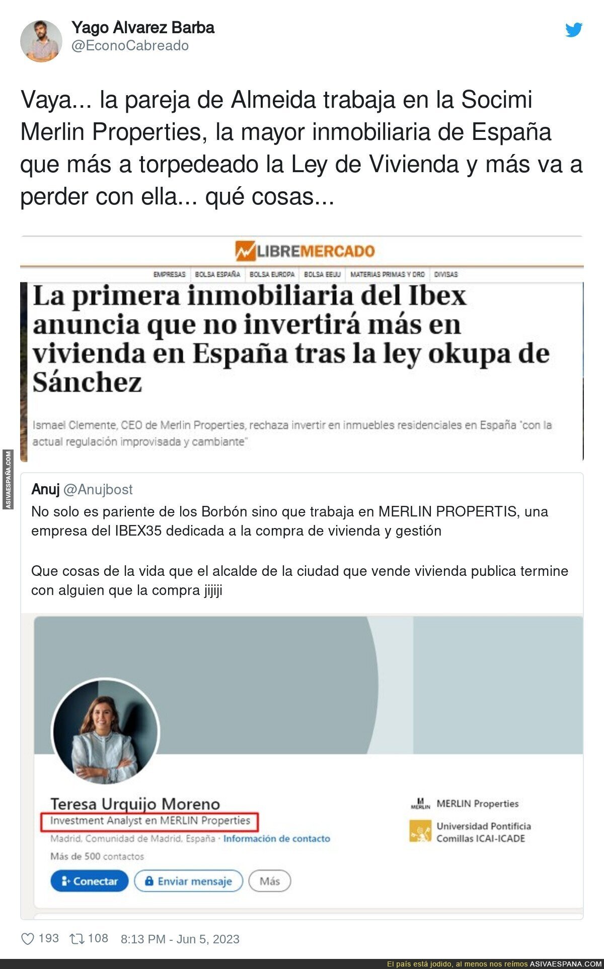 No saben gobernar, pero sí arrimarse a todo lo que les reporta dinero, aunque sea manchado por la usura