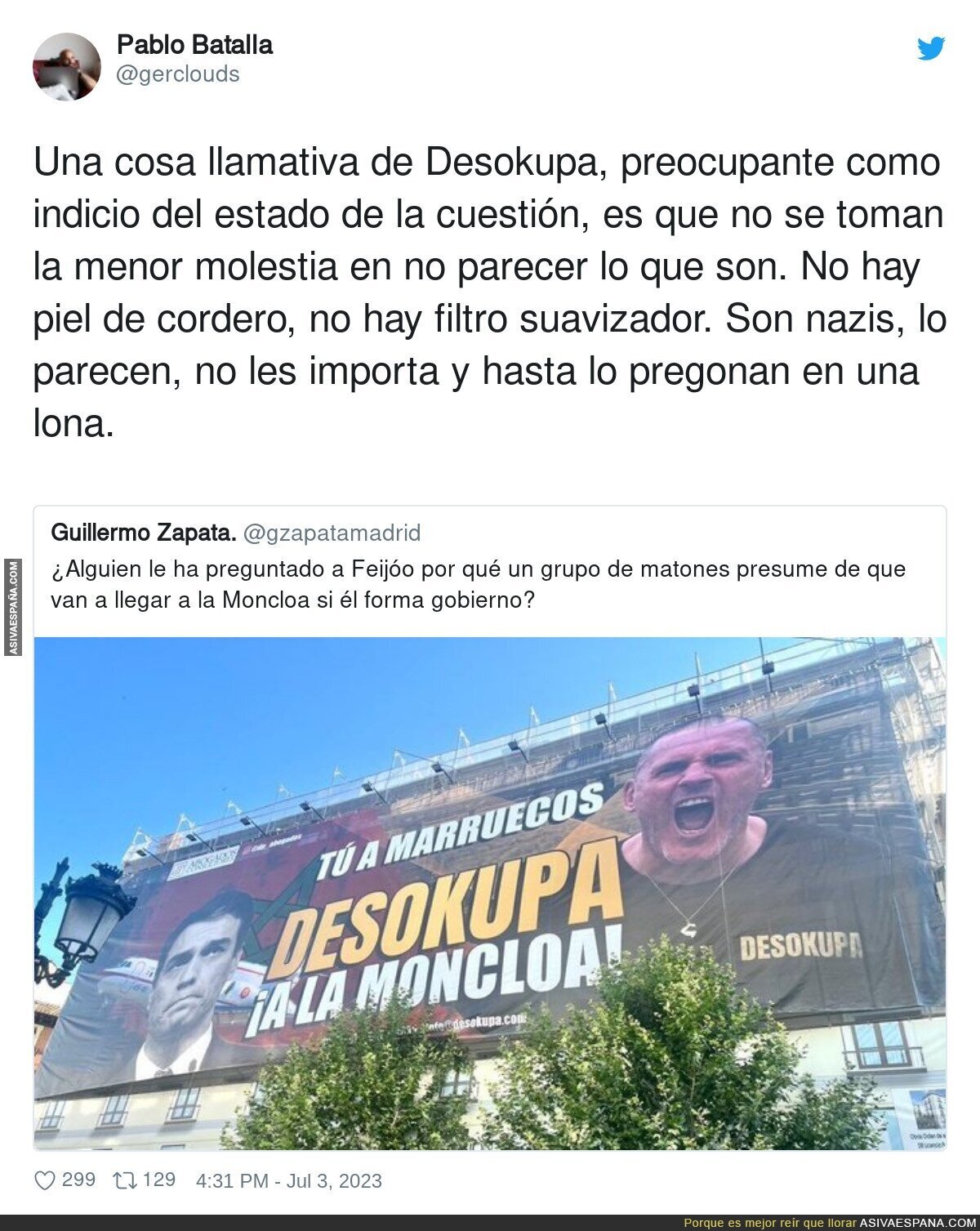 Ser nazi está permitido en España